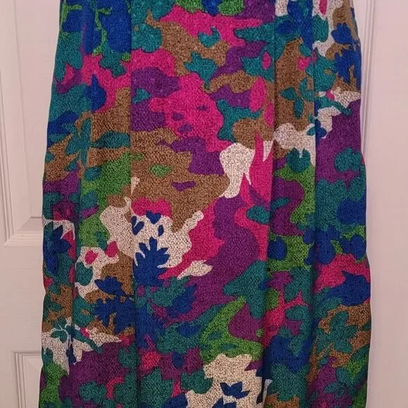 #302 Anthony Sicari- Blue Sweater, w Printed Tie & Skirt,size 12 - Picture 6 of 9